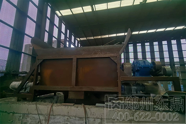 內蒙古達旗煤泥烘干機項目施工現(xiàn)場