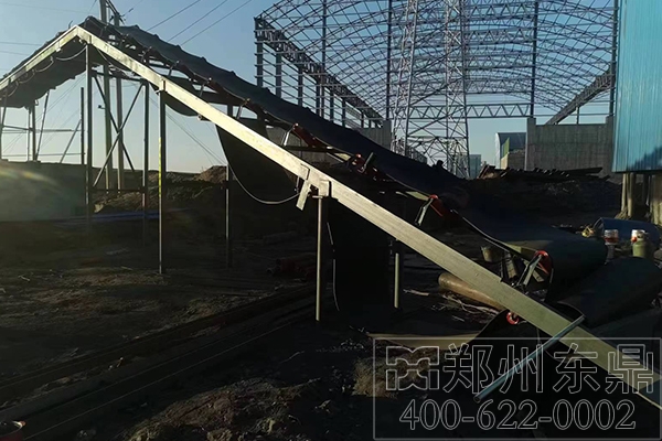 內(nèi)蒙古大型煤泥烘干機設備基礎建設現(xiàn)場